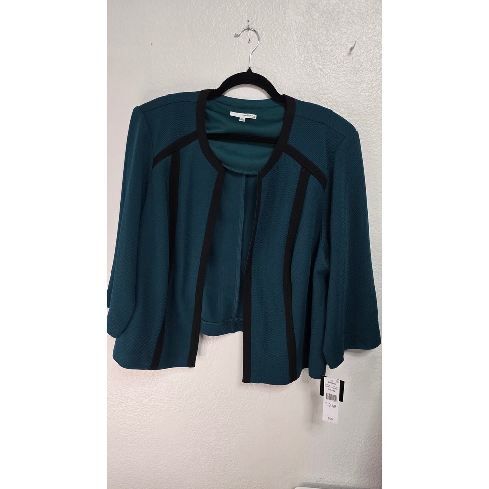 Studio One Jacket Womens 20W Mallard Blue NWT